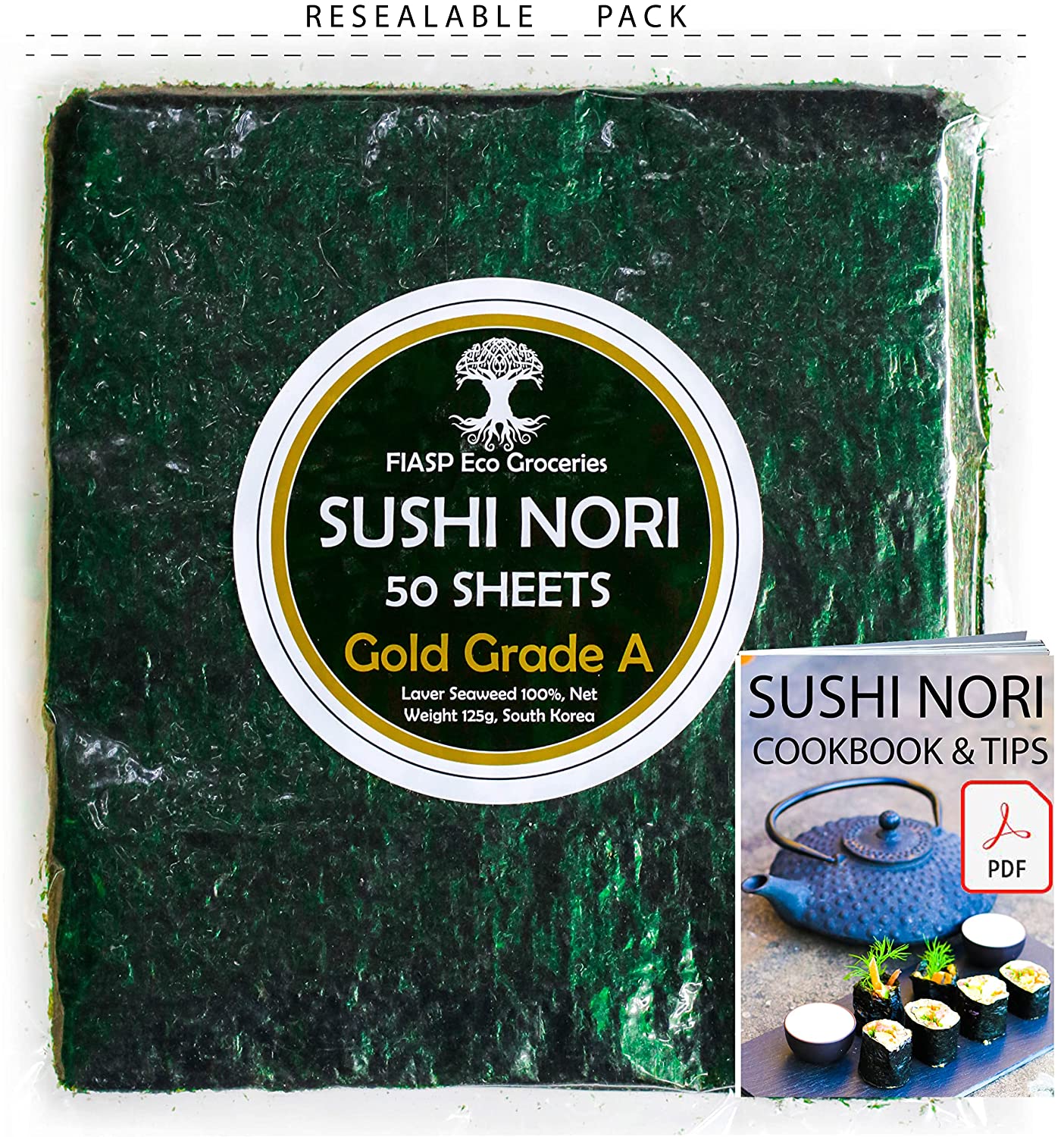 Sushi Nori Seaweed Sheets