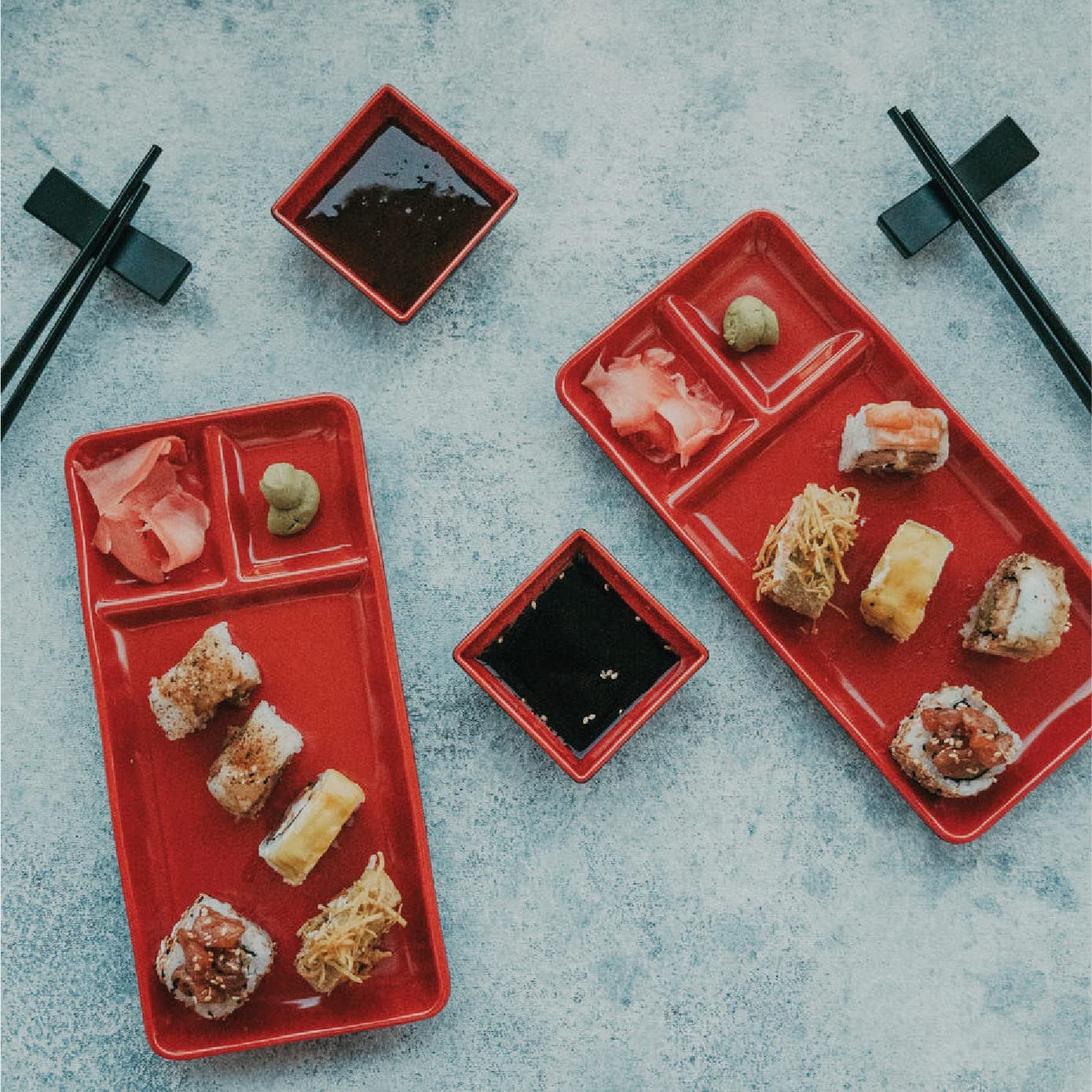 GOLIBER Sushi Serving Set